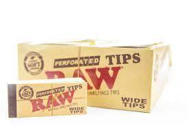 Raw Perforated Tips - Wide