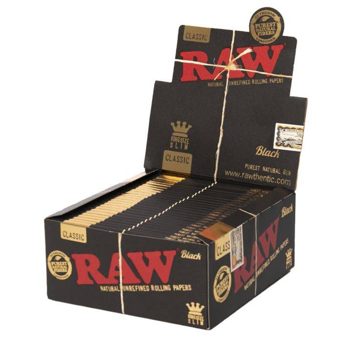 RAW Black Classic King Size Slim Rolling Papers, yoga smokes smoke shop, dispensary, local dispensary, smoke shop near me, smokeshop near me, port st lucie smoke shop, smoke shop in port st lucie, smoke shop in port saint lucie, smoke shop in florida, Yoga Smokes, Whole Box of 50 Packs, Buy RAW Rolling Papers USA, what time does the smoke shop close, smoke shop open near me, 24 hour smoke shop near me, online smoke shop