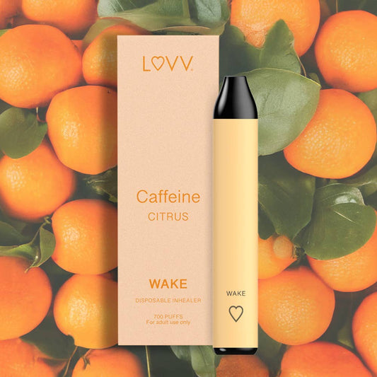 LUVV Labs - LUVV WAKE Caffeine & B12/Citrus Inhalers - 10-Pack