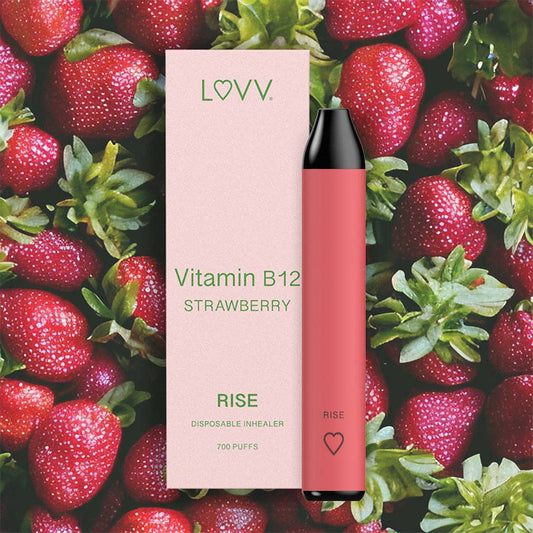 LUVV Labs - LUVV RISE Vitamin B12 / Strawberry Inhalers