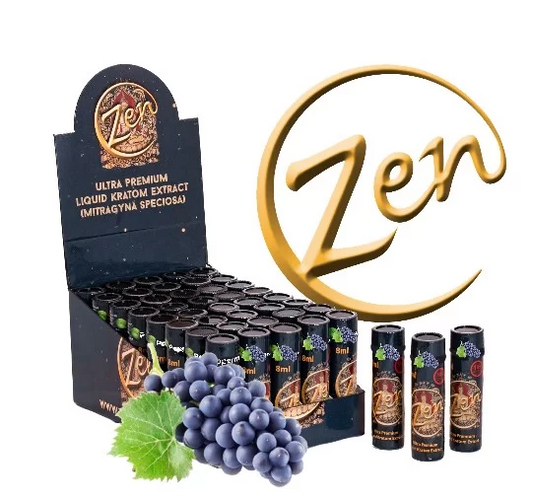 Zen Ultra-Premium Liquid Kratom Extract (8 mls)