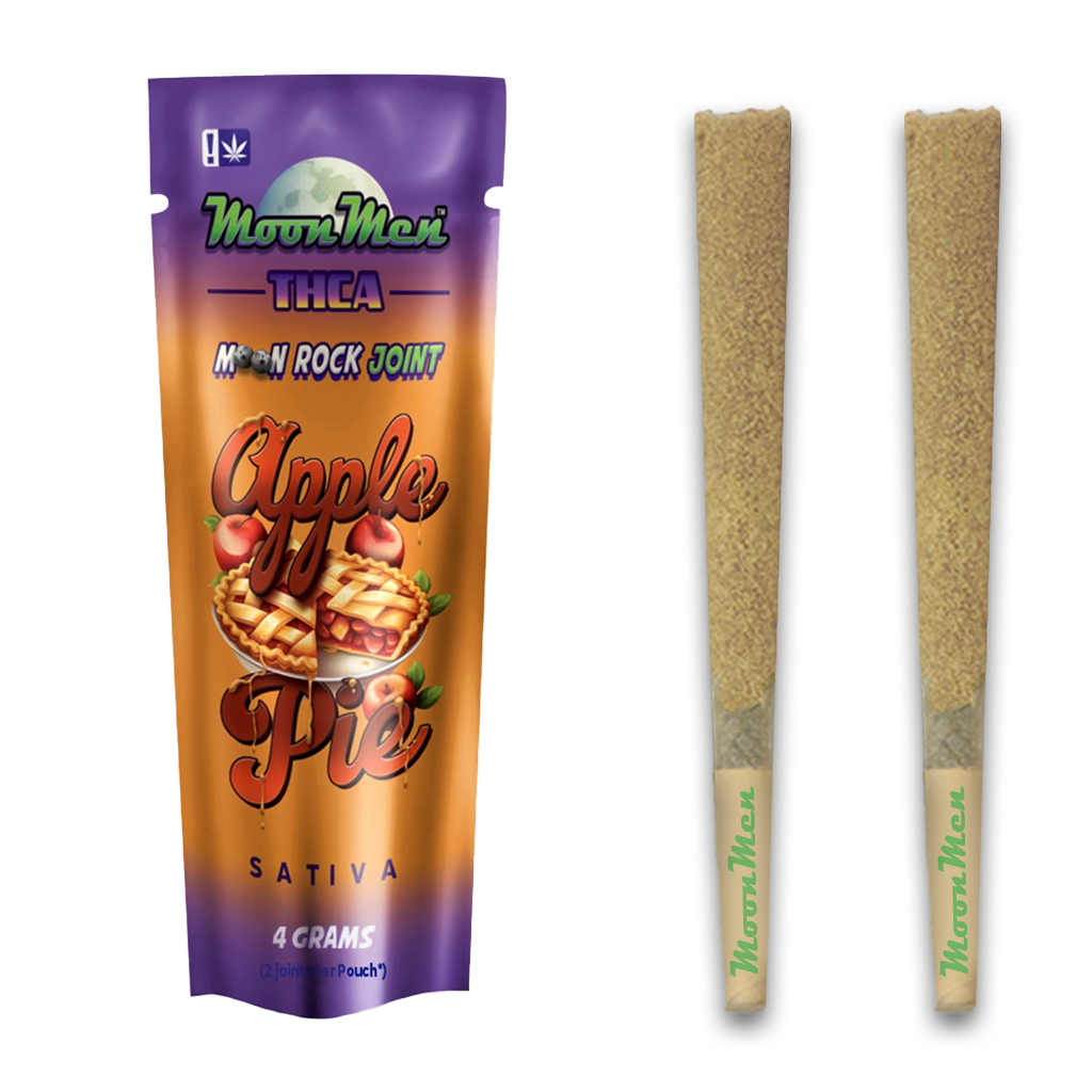 THC Blend Moon Rock Double Joint (2 X 2g) – Apple Pie Moon Men