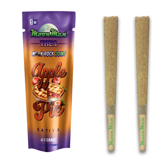 THC Blend Moon Rock Double Joint (2 X 2g) – Apple Pie Moon Men