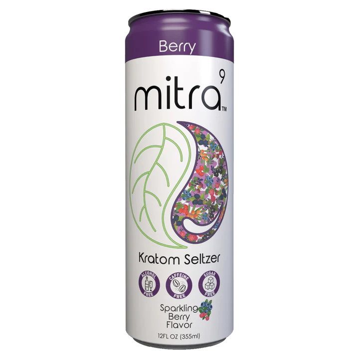 Mitra9 Berry Kratom Seltzer