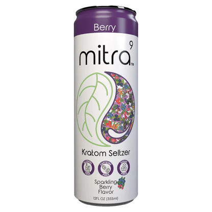 Mitra9 Berry Kratom Seltzer