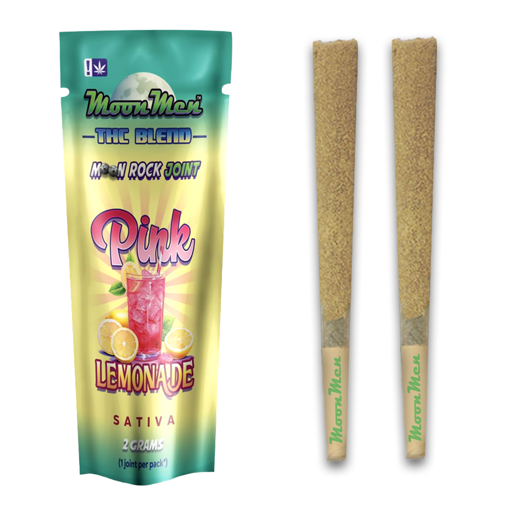 THC Blend Moon Rock Double Joint (2 X 2g) – Pink Lemonade Moon Men