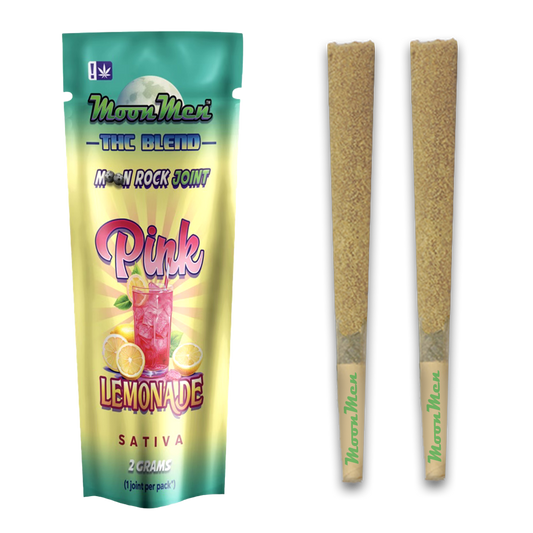 THC Blend Moon Rock Double Joint (2 X 2g) – Pink Lemonade Moon Men