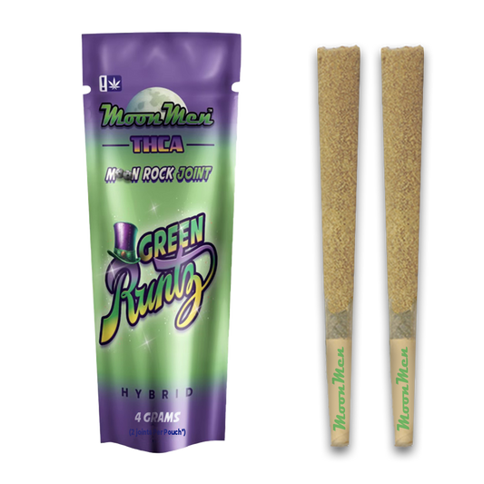 THC Blend Moon Rock Double Joint (2 X 2g) – Green Runtz Moon Men