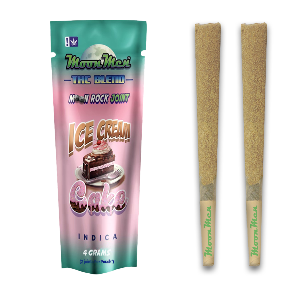 THC Blend Moon Rock Double Joint (2 X 2g) – Ice Cream Cake Moon Men