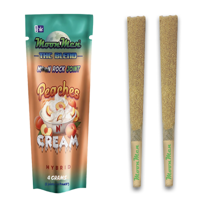 THC Blend Moon Rock Double Joint (2 X 2g) – Peaches N Cream Moon Men