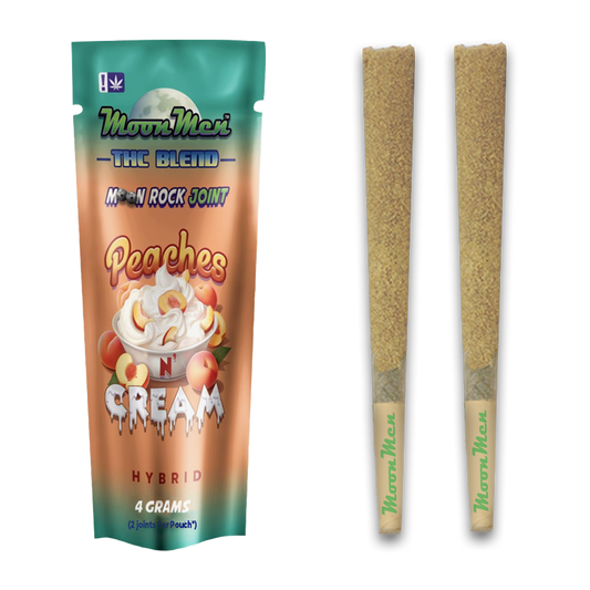 THC Blend Moon Rock Double Joint (2 X 2g) – Peaches N Cream Moon Men