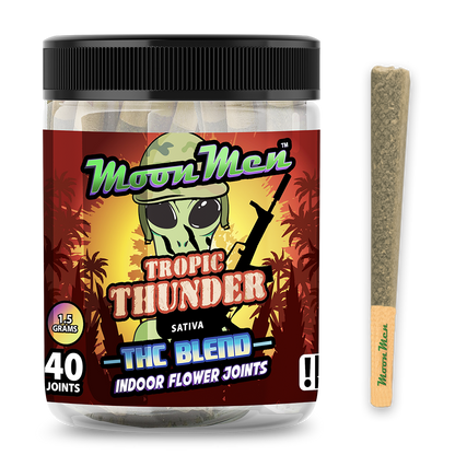 THC Blended Joints – Tropical Thunder (Sativa, 1.5g) Moon Men