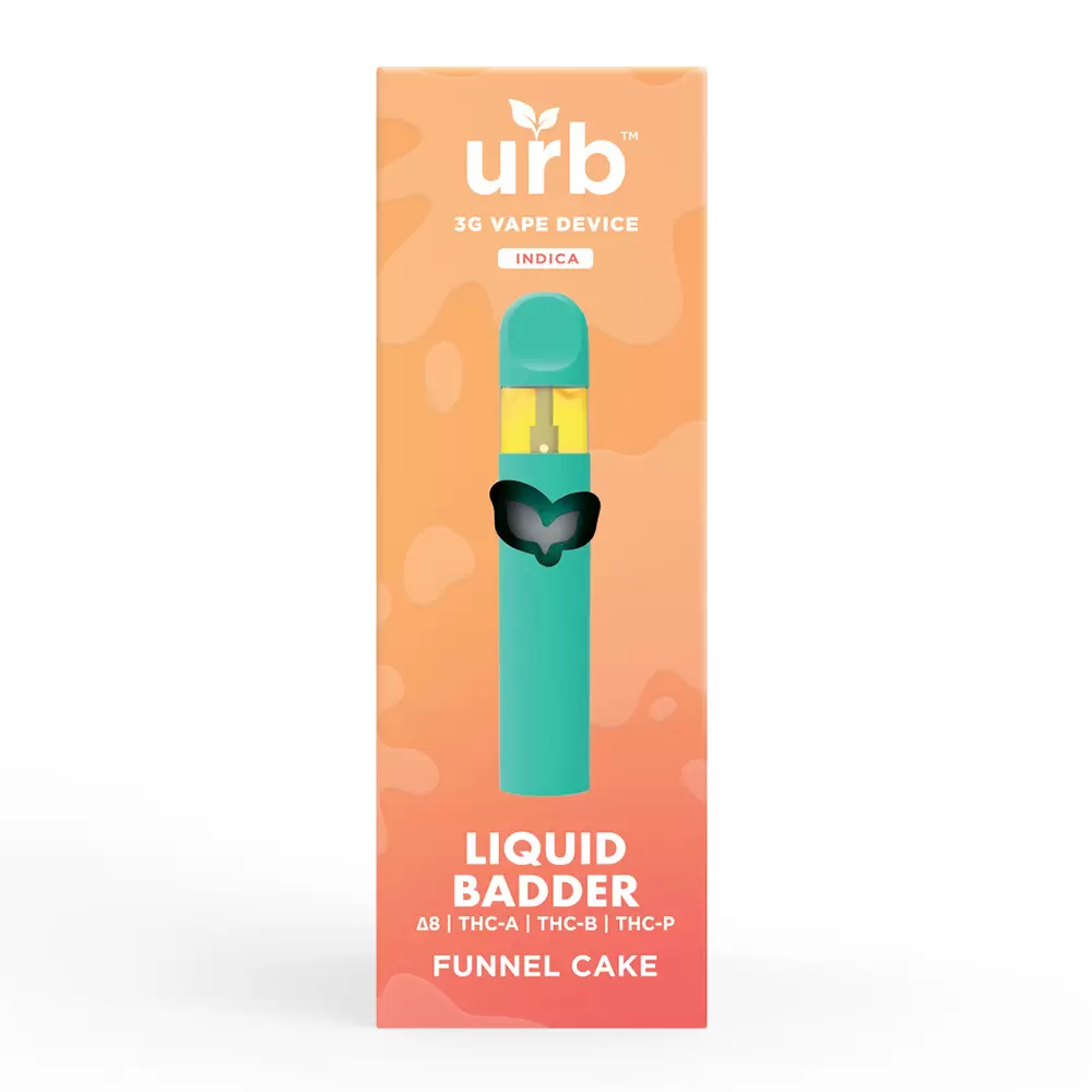 Urb Liquid Badder Disposable 3ML – Funnel Cake