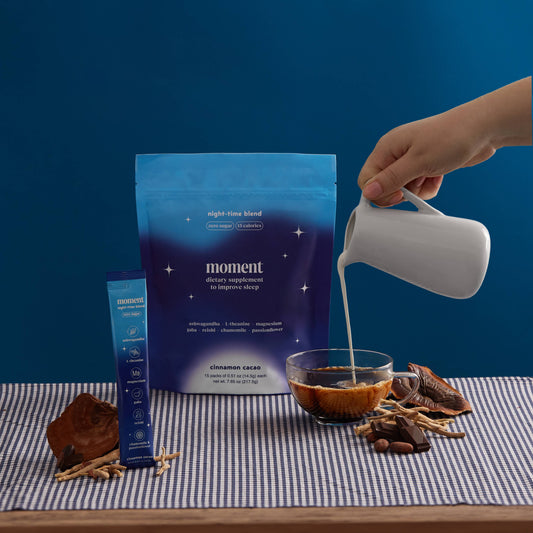 Moment - Cinnamon cacao (hot chocolate) sleep blend  (30 servings)