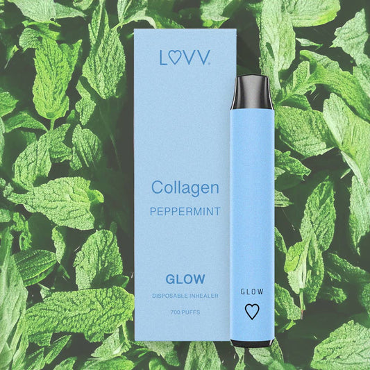 LUVV Labs - LUVV GLOW Collagen/Peppermint Inhalers - 10-Pack