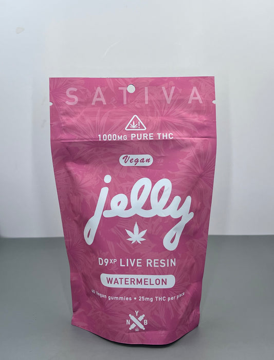 Jelly Pure Delta 9XP Live Resin Vegan Gummies *1000mg*