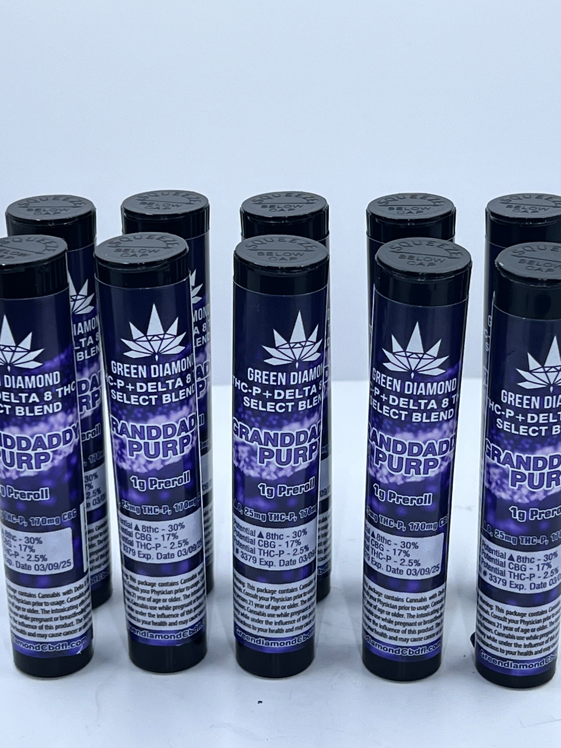 Green Diamond Delta 8 THC + THC-P Granddaddy Purp Pre-Roll yoga smokes yoga studio, delivery, delivery near me, yoga smokes smoke shop, find smoke shop, head shop near me, yoga studio, headshop, head shop, local smoke shop, psl, psl smoke shop, smoke shop, smokeshop, yoga, yoga studio, dispensary, local dispensary, smokeshop near me, port saint lucie, florida, port st lucie, lounge, life, highlife, love, stoned, highsociety. Yoga Smokes 10-Pack