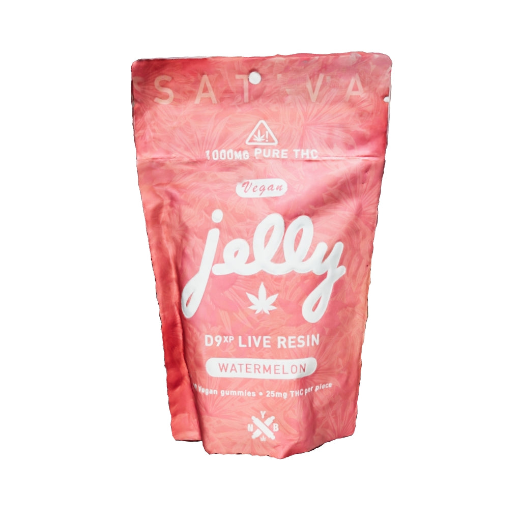 Jelly 9 xp Live Resin Vegan Gummies 1000mg at Yoga Smokes