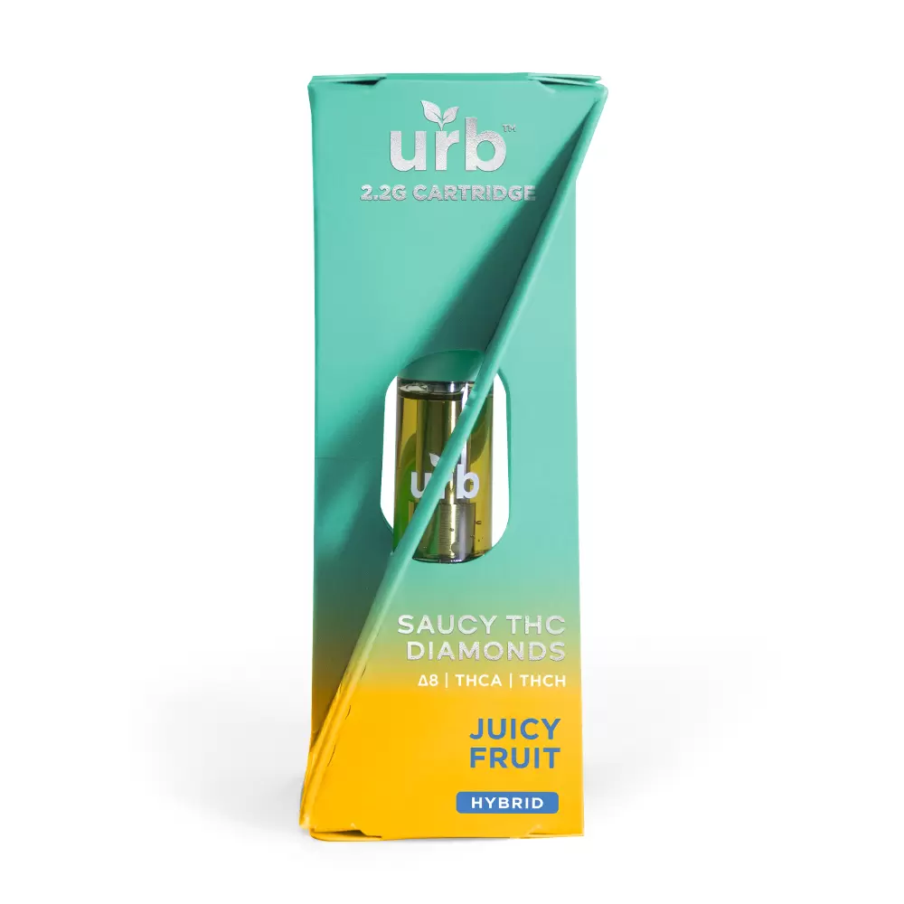 Urb Saucy THC Diamonds Cartridge 2.2ML
