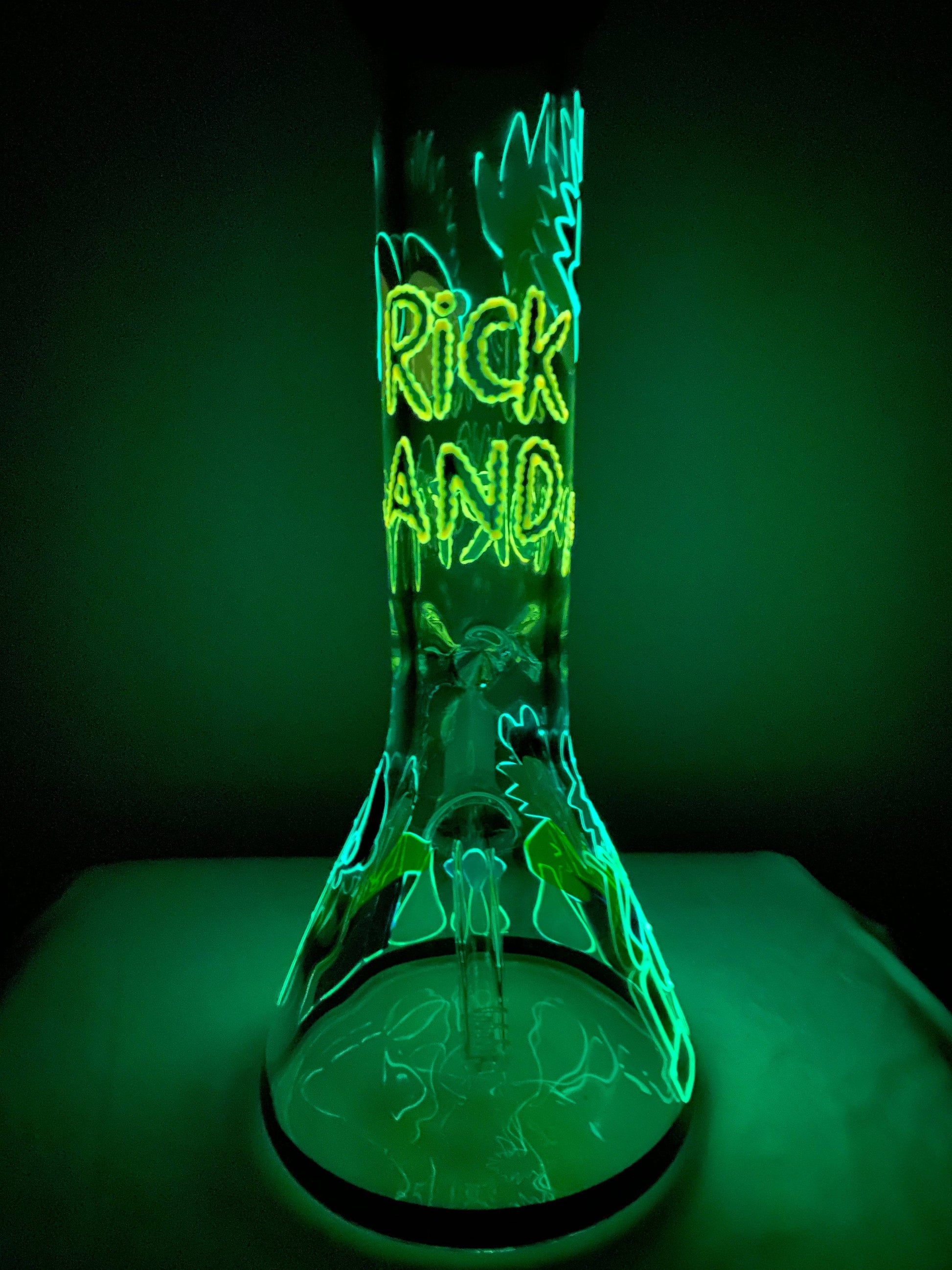 Rick & Morty “Laboratory” Glow in the Dark Glass Beaker Water Pipe Heavy Glass yoga, yoga smokes, smoke shop near me, liquid smoke, port saint lucie, florida, port st lucie, smoke shop, lounge, smoke lounge, stoner, smoke, high, life, highlife, love, stoned, highsociety. Yoga Smokes Rick & Morty “Laboratory” Glow in the Dark Glass Beaker Water Pipe Heavy Glass