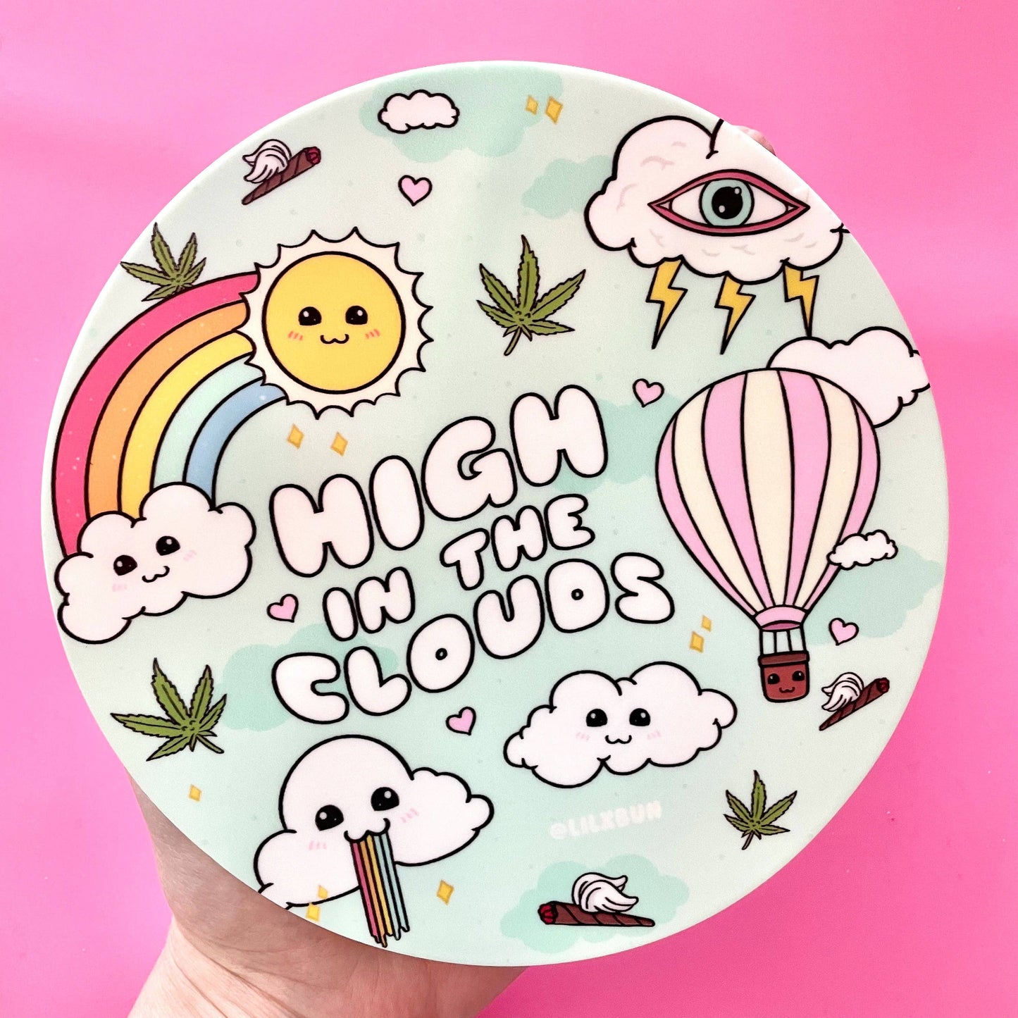 lilxbun - Mint High in the Clouds Silicone Dab Mat yoga smokes yoga studio, delivery, delivery near me, yoga smokes smoke shop, find smoke shop, head shop near me, yoga studio, headshop, head shop, local smoke shop, psl, psl smoke shop, smoke shop, smokeshop, yoga, yoga studio, dispensary, local dispensary, smokeshop near me, port saint lucie, florida, port st lucie, lounge, life, highlife, love, stoned, highsociety. Yoga Smokes Mint High in the Clouds Silicone Dab Mat