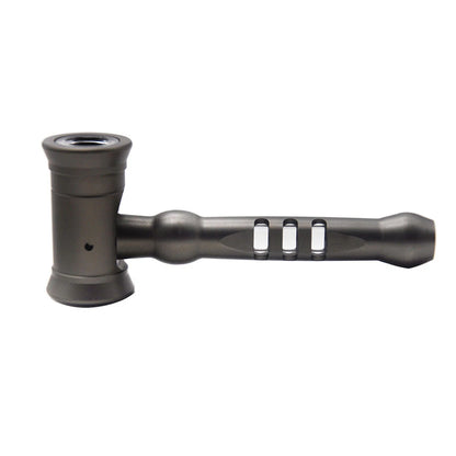 GLASS - 5.5" METAL ENCASED GLASS GAVEL PIPE yoga smokes yoga studio, delivery, delivery near me, yoga smokes smoke shop, find smoke shop, head shop near me, yoga studio, headshop, head shop, local smoke shop, psl, psl smoke shop, smoke shop, smokeshop, yoga, yoga studio, dispensary, local dispensary, smokeshop near me, port saint lucie, florida, port st lucie, lounge, life, highlife, love, stoned, highsociety. Yoga Smokes Silver