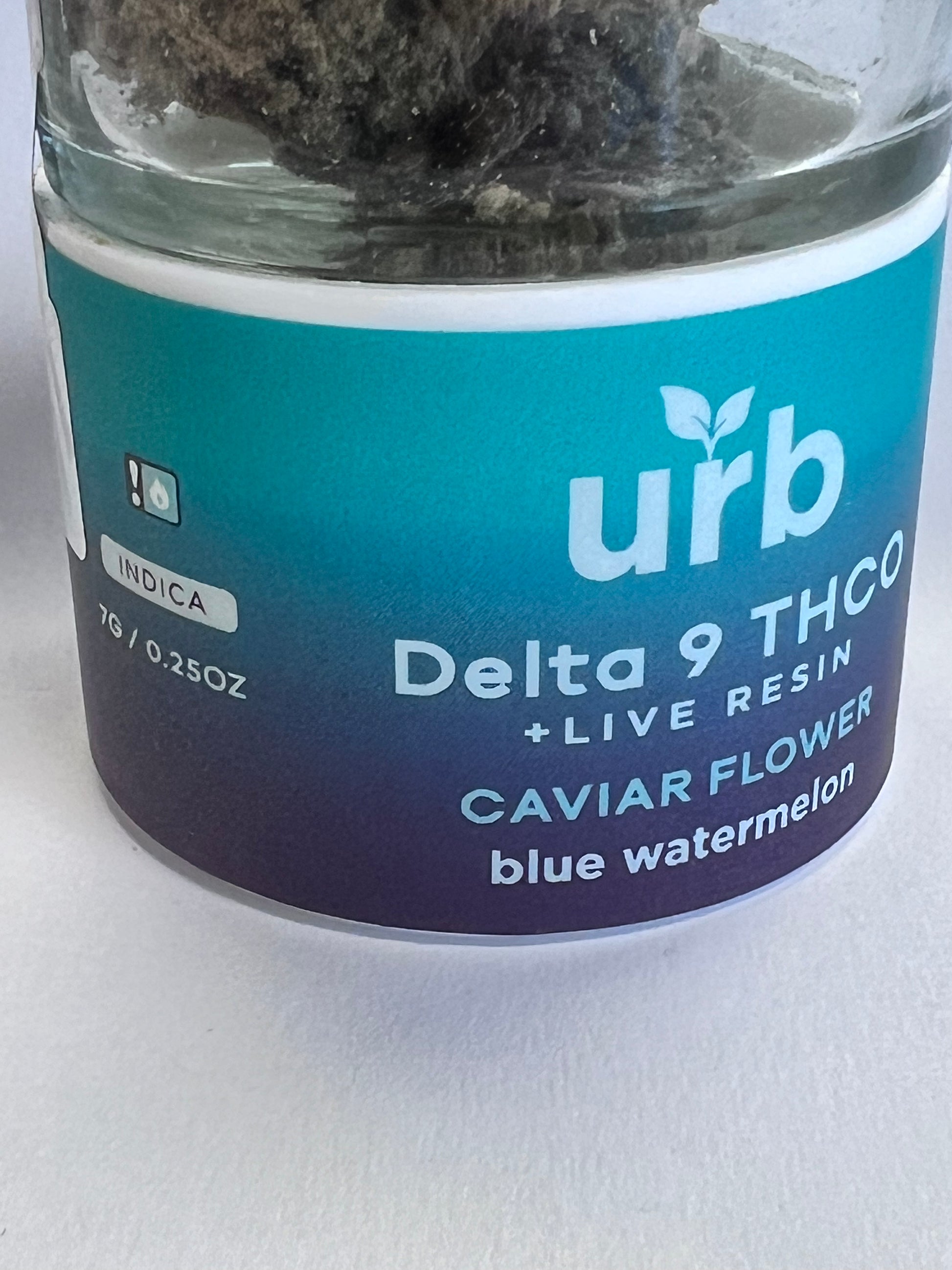 URB Blue Watermelon Delta 9 THCO + Live Resin Caviar Flower yoga, smokeshop near me, port saint lucie, florida, port st lucie, lounge, life, highlife, love, stoned, highsociety. Yoga Smokes