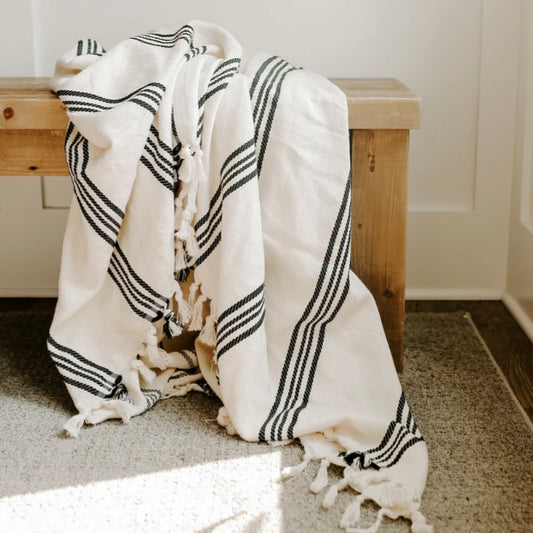 HENLEY TURKISH THROW BLANKET - FOUR STRIPE yoga smokes yoga studio, delivery, delivery near me, yoga smokes smoke shop, find smoke shop, head shop near me, yoga studio, headshop, head shop, local smoke shop, psl, psl smoke shop, smoke shop, smokeshop, yoga, yoga studio, dispensary, local dispensary, smokeshop near me, port saint lucie, florida, port st lucie, lounge, life, highlife, love, stoned, highsociety. Yoga Smokes