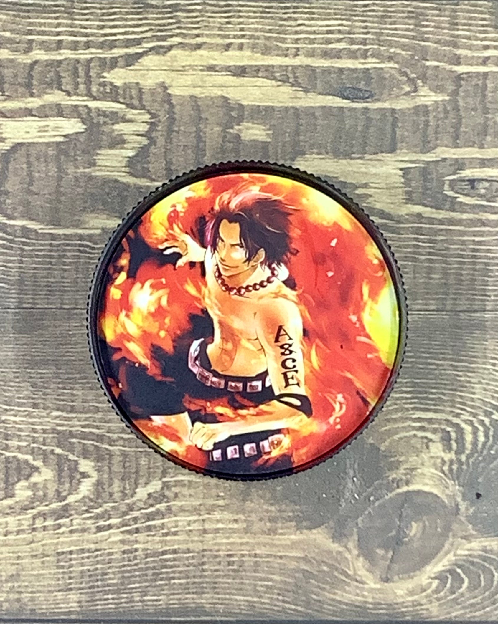 One Piece Character Small 2 Part Metal Grinder yoga smokes yoga studio, delivery, delivery near me, yoga smokes smoke shop, find smoke shop, head shop near me, yoga studio, headshop, head shop, local smoke shop, psl, psl smoke shop, smoke shop, smokeshop, yoga, yoga studio, dispensary, local dispensary, smokeshop near me, port saint lucie, florida, port st lucie, lounge, life, highlife, love, stoned, highsociety. Yoga Smokes Portgas D. Ace