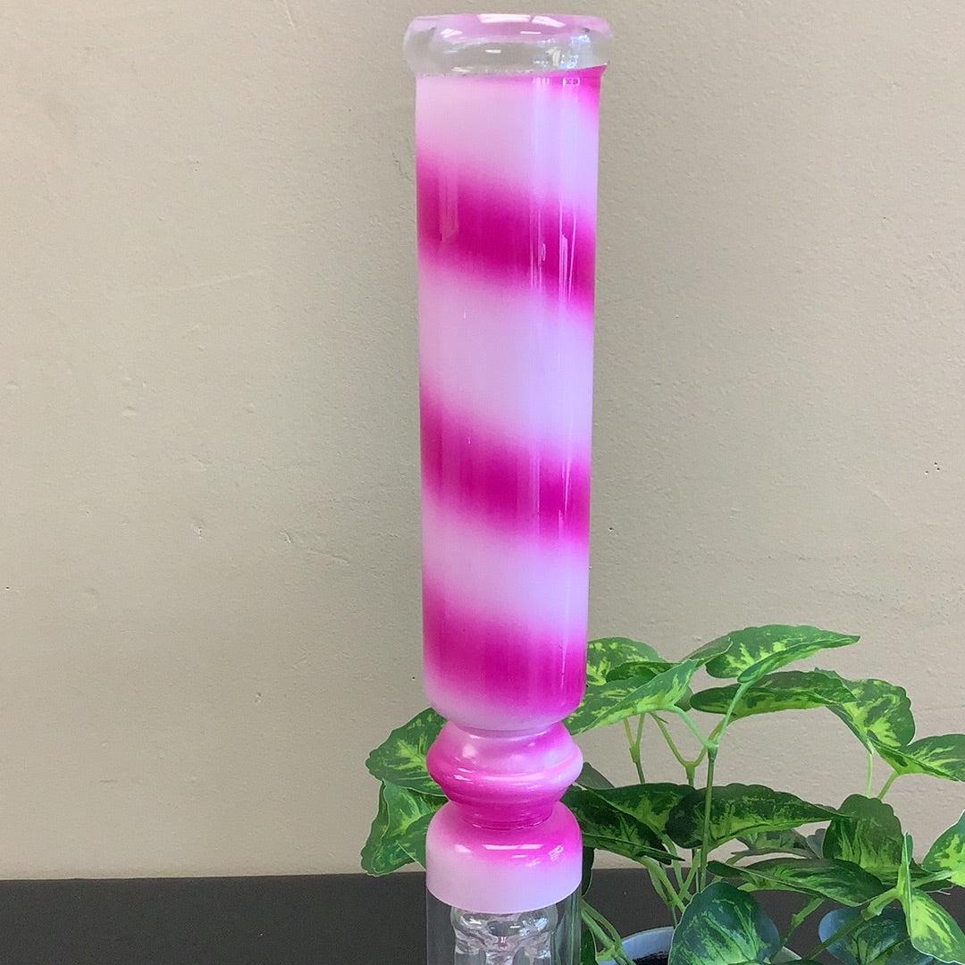 18.5" Pink & White Trim Glass Water Pipe, yoga smokes smoke shop, dispensary, local dispensary, smoke shop near me, smokeshop near me, port st lucie smoke shop, smoke shop in port st lucie, smoke shop in port saint lucie, smoke shop in florida, Yoga Smokes, , Buy RAW Rolling Papers USA, what time does the smoke shop close, smoke shop open near me, 24 hour smoke shop near me, online smoke shop