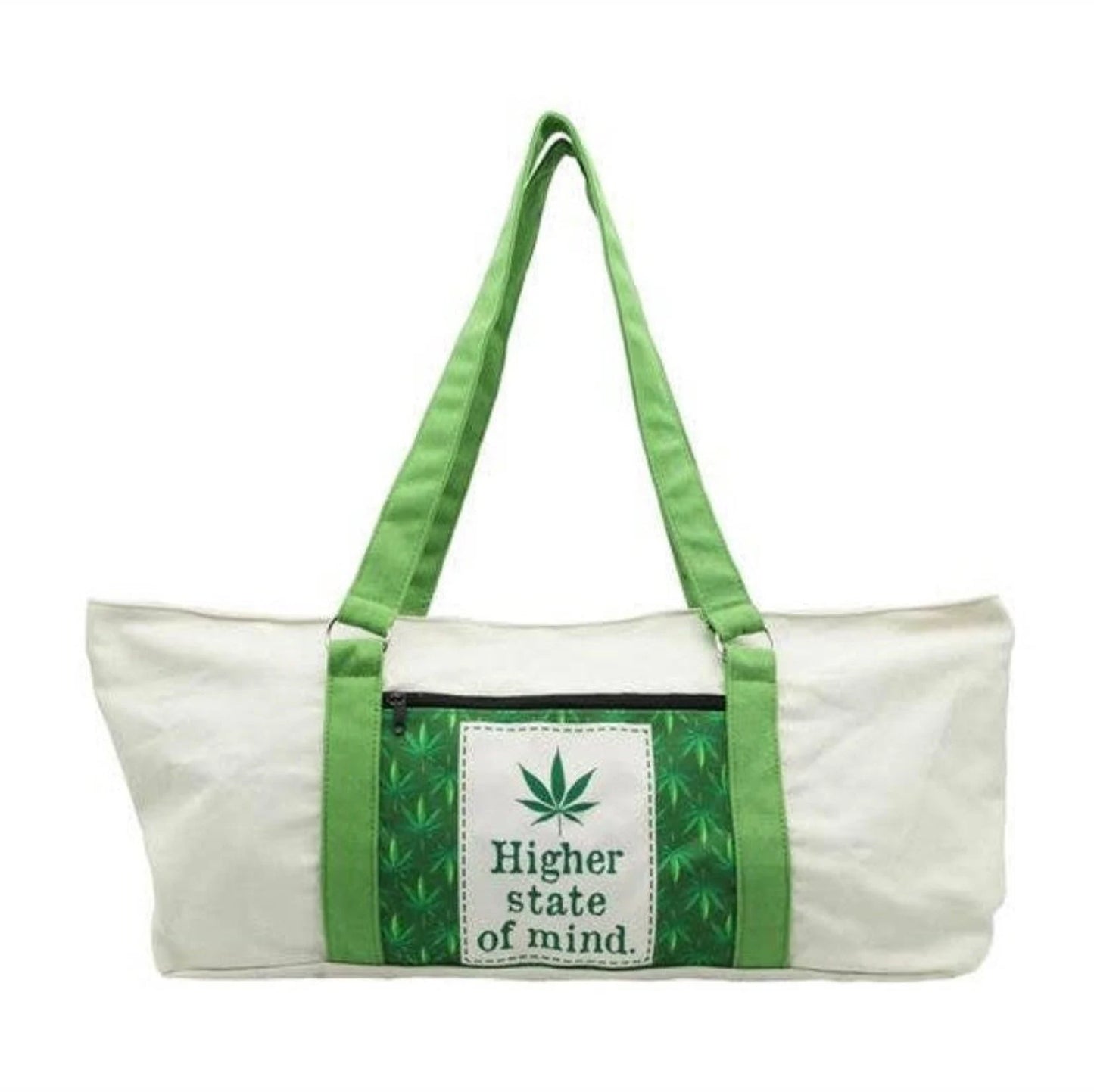 Canna - Higher State of Mind- Canvas Bag yoga smokes yoga studio, delivery, delivery near me, yoga smokes smoke shop, find smoke shop, head shop near me, yoga studio, headshop, head shop, local smoke shop, psl, psl smoke shop, smoke shop, smokeshop, yoga, yoga studio, dispensary, local dispensary, smokeshop near me, port saint lucie, florida, port st lucie, lounge, life, highlife, love, stoned, highsociety. Yoga Smokes