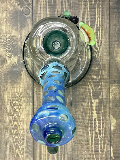 9" Drip My Honey Clear W/ Blue Trim, 3D Bumble Bee & Honey Drips Glass Water Pipe W/ Non-removable Bowl & Stem Heavy Duty Glass, yoga smokes smoke shop, dispensary, local dispensary, smoke shop near me, smokeshop near me, port st lucie smoke shop, smoke shop in port st lucie, smoke shop in port saint lucie, smoke shop in florida, Yoga Smokes, , Buy RAW Rolling Papers USA, what time does the smoke shop close, smoke shop open near me, 24 hour smoke shop near me, online smoke shop