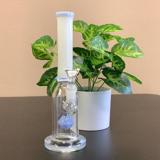 9" White W/ Blue Glass Water Bubbler W/ Percolator & Bowl Heavy Duty Glass, yoga smokes smoke shop, dispensary, local dispensary, smoke shop near me, smokeshop near me, port st lucie smoke shop, smoke shop in port st lucie, smoke shop in port saint lucie, smoke shop in florida, Yoga Smokes, , Buy RAW Rolling Papers USA, what time does the smoke shop close, smoke shop open near me, 24 hour smoke shop near me, online smoke shop