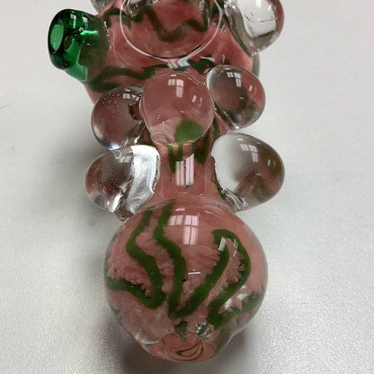 4" Pink W/ Green Zig Zags Double Walled Glass Hand Pipe W/ Finger Grips & Carb yoga smokes smoke shop, dispensary, local dispensary, smokeshop near me, port st lucie smoke shop, smoke shop in port st lucie, smoke shop in port saint lucie, smoke shop in florida, Yoga Smokes Buy RAW Rolling Papers USA, smoke shop near me, what time does the smoke shop close, smoke shop open near me, 24 hour smoke shop near me