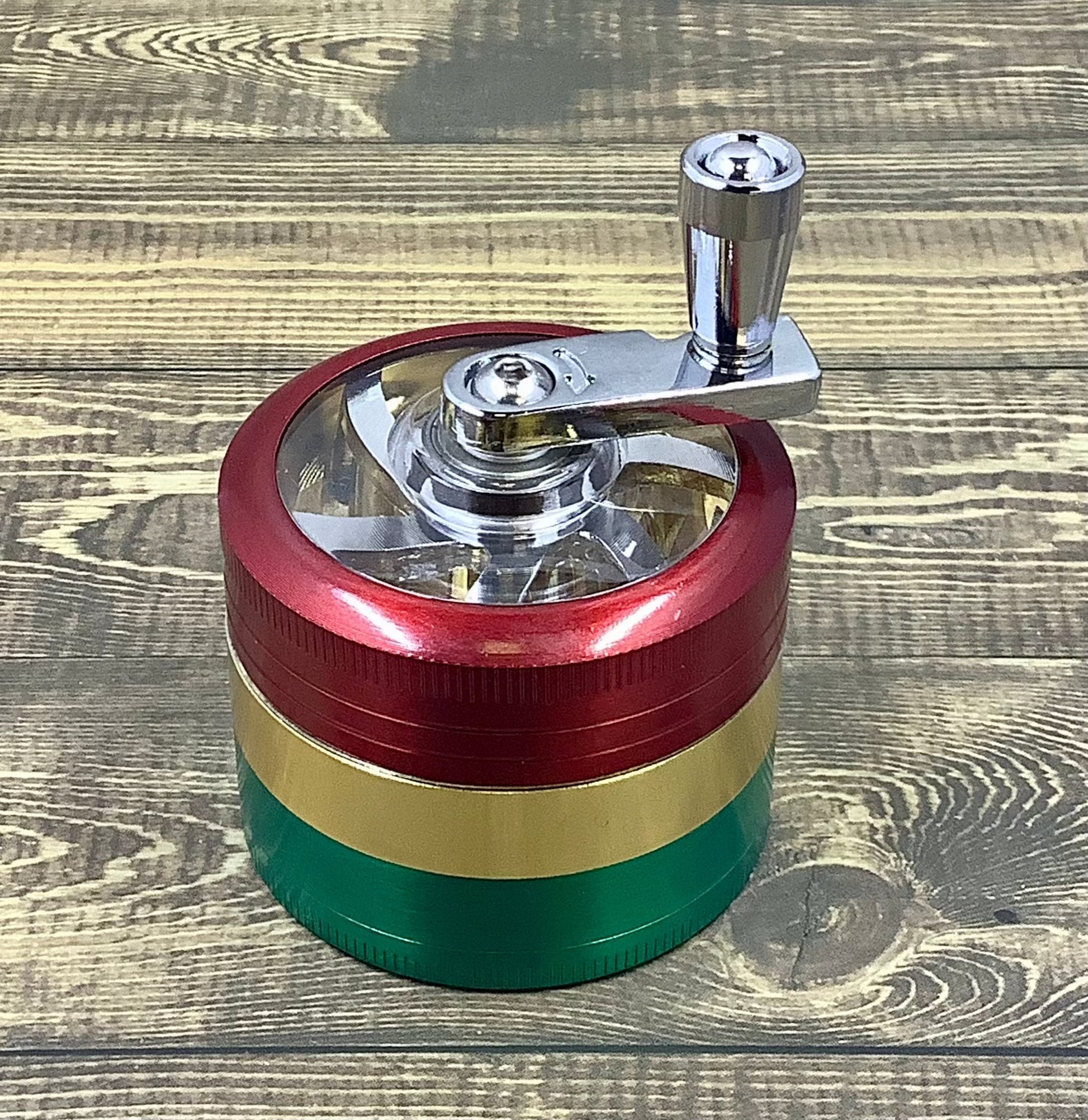 2" Metal Rasta Color Grinder w/ Crank Handle Top, yoga smokes smoke shop, dispensary, local dispensary, smoke shop near me, smokeshop near me, port st lucie smoke shop, smoke shop in port st lucie, smoke shop in port saint lucie, smoke shop in florida, Yoga Smokes, , Buy RAW Rolling Papers USA, what time does the smoke shop close, smoke shop open near me, 24 hour smoke shop near me, online smoke shop