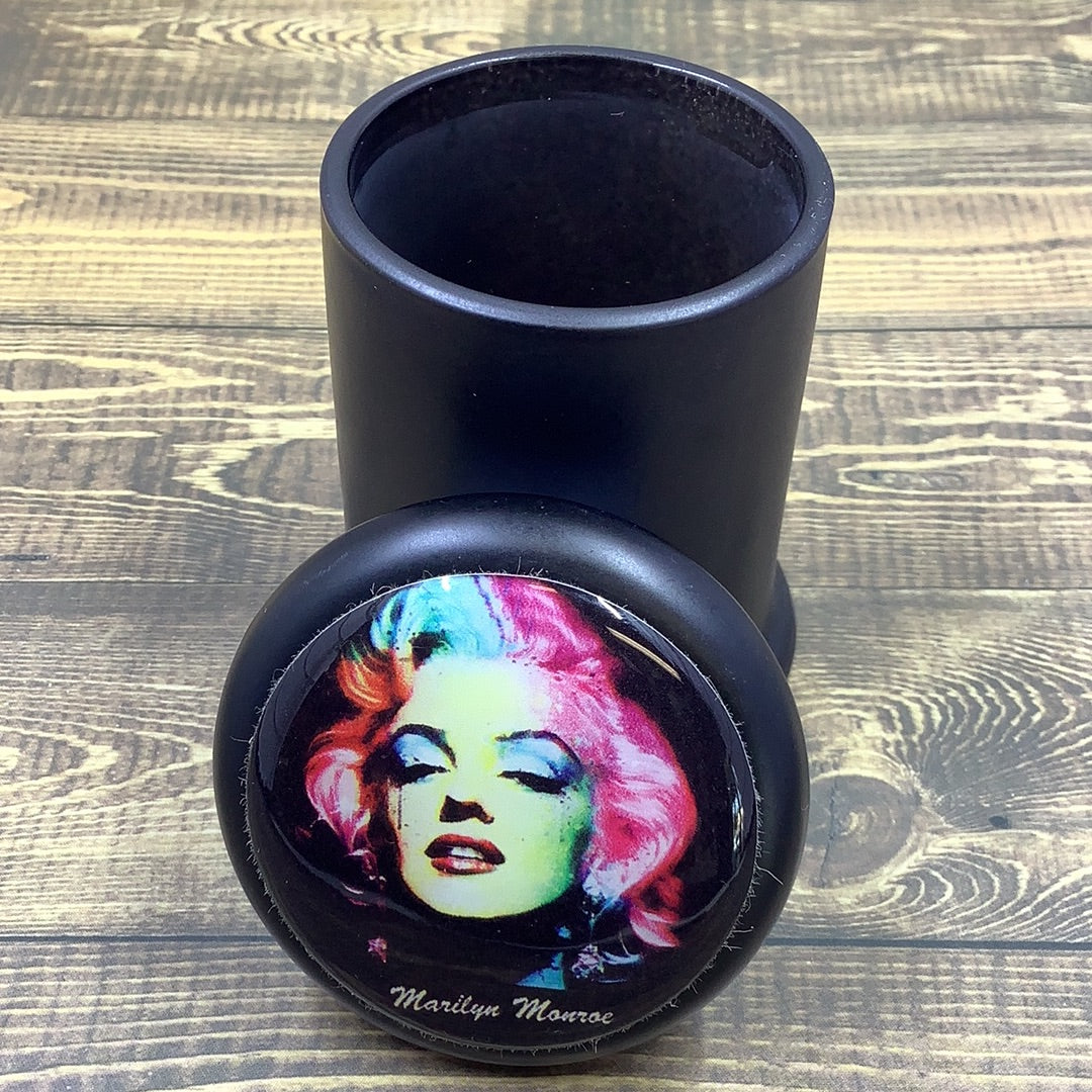 Black Painted Glass Herb Stash Jar with Gasket Lid yoga smokes yoga studio, delivery, delivery near me, yoga smokes smoke shop, find smoke shop, head shop near me, yoga studio, headshop, head shop, local smoke shop, psl, psl smoke shop, smoke shop, smokeshop, yoga, yoga studio, dispensary, local dispensary, smokeshop near me, port saint lucie, florida, port st lucie, lounge, life, highlife, love, stoned, highsociety. Yoga Smokes Multicolored Marilyn