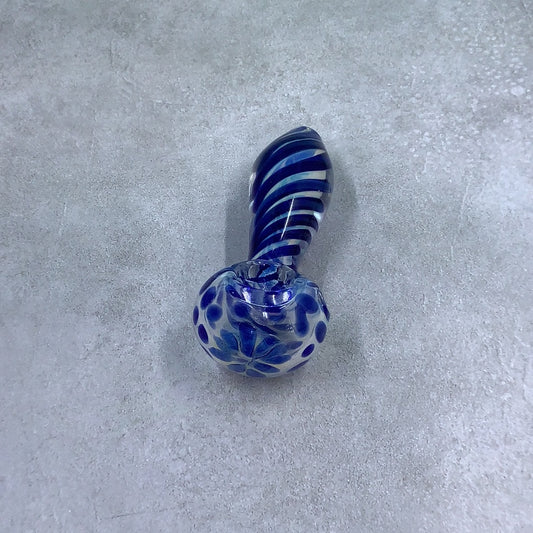 3.5 Inch Clear W/ Blue Swirl Throughout Glass Bowl And Carb yoga, yoga smokes, smoke shop near me, liquid smoke, port saint lucie, florida, port st lucie, smoke shop, lounge, smoke lounge, stoner, smoke, high, life, highlife, love, stoned, highsociety. Yoga Smokes 3.5 Inch Clear W/ Blue Swirl Throughout Glass Bowl And Carb