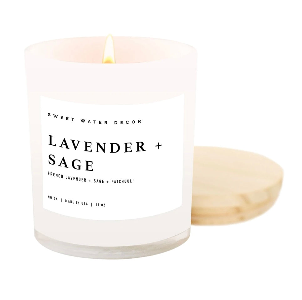 Lavender and Sage Soy Candle | Glass Jar + Wood Lid yoga smokes yoga studio, delivery, delivery near me, yoga smokes smoke shop, find smoke shop, head shop near me, yoga studio, headshop, head shop, local smoke shop, psl, psl smoke shop, smoke shop, smokeshop, yoga, yoga studio, dispensary, local dispensary, smokeshop near me, port saint lucie, florida, port st lucie, lounge, life, highlife, love, stoned, highsociety. Yoga Smokes White Jar