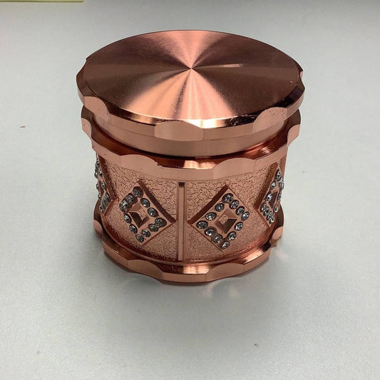 Iced Out Copper Colored Metal Grinder 2 3/8", yoga smokes smoke shop, dispensary, local dispensary, smoke shop near me, smokeshop near me, port st lucie smoke shop, smoke shop in port st lucie, smoke shop in port saint lucie, smoke shop in florida, Yoga Smokes, , Buy RAW Rolling Papers USA, what time does the smoke shop close, smoke shop open near me, 24 hour smoke shop near me, online smoke shop