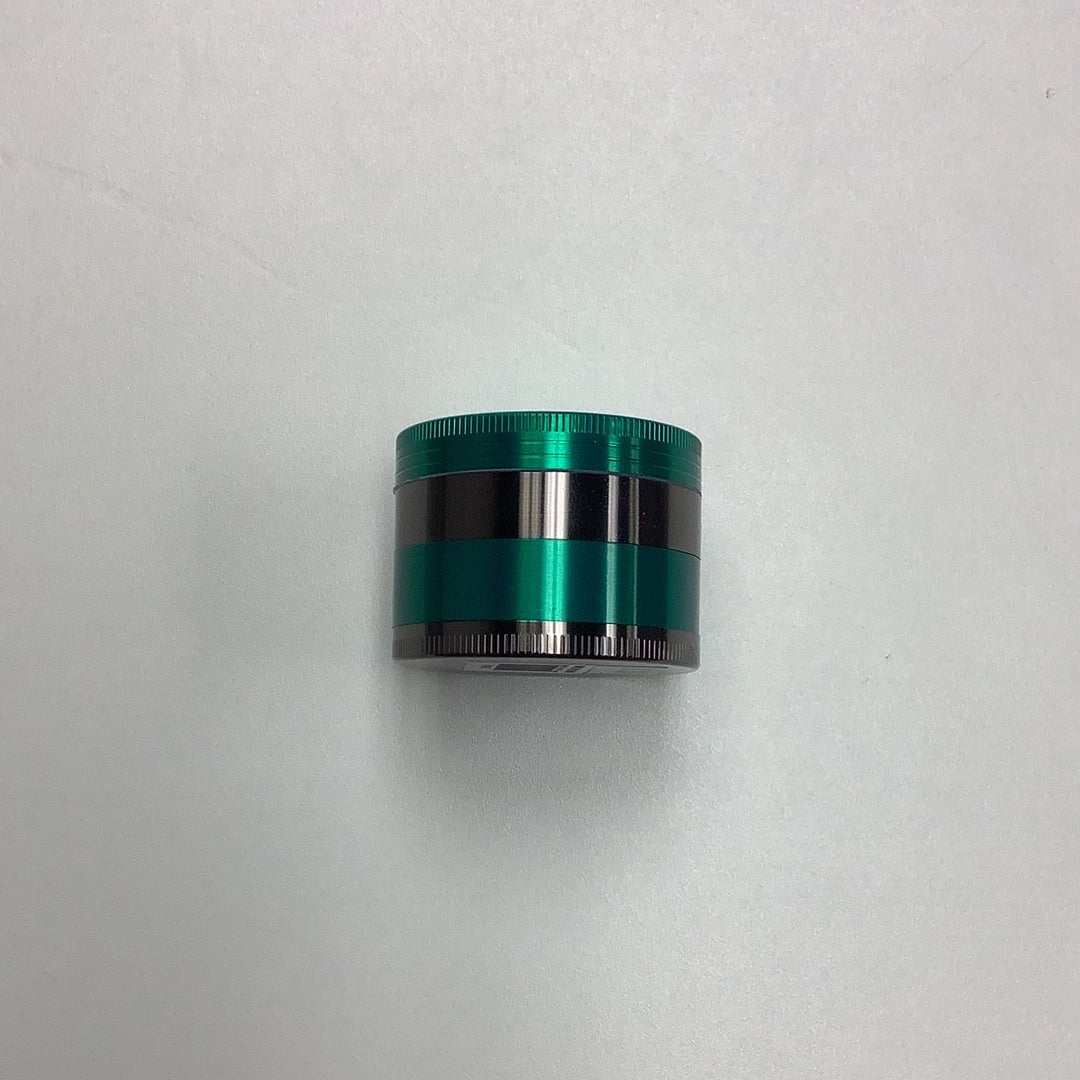 Green & Gray Striped Metal Grinder 1 7/8 Inch yoga smokes yoga studio, delivery, delivery near me, yoga smokes smoke shop, find smoke shop, head shop near me, yoga studio, headshop, head shop, local smoke shop, psl, psl smoke shop, smoke shop, smokeshop, yoga, yoga studio, dispensary, local dispensary, smokeshop near me, port saint lucie, florida, port st lucie, lounge, life, highlife, love, stoned, highsociety. Yoga Smokes