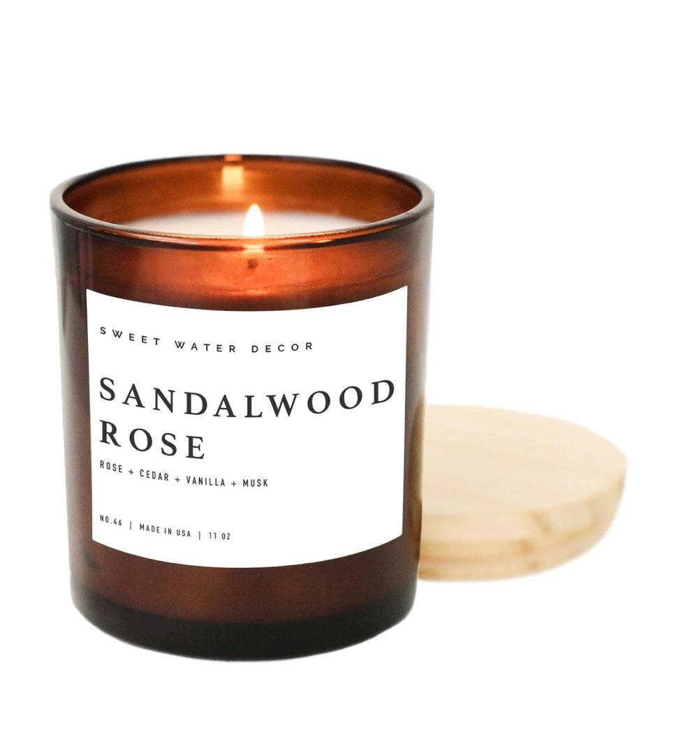 Sandalwood Rose Soy Candle | Glass Jar + Wood Lid, yoga smokes smoke shop, dispensary, local dispensary, smoke shop near me, smokeshop near me, port st lucie smoke shop, smoke shop in port st lucie, smoke shop in port saint lucie, smoke shop in florida, Yoga Smokes, Amber Jar, Buy RAW Rolling Papers USA, what time does the smoke shop close, smoke shop open near me, 24 hour smoke shop near me, online smoke shop