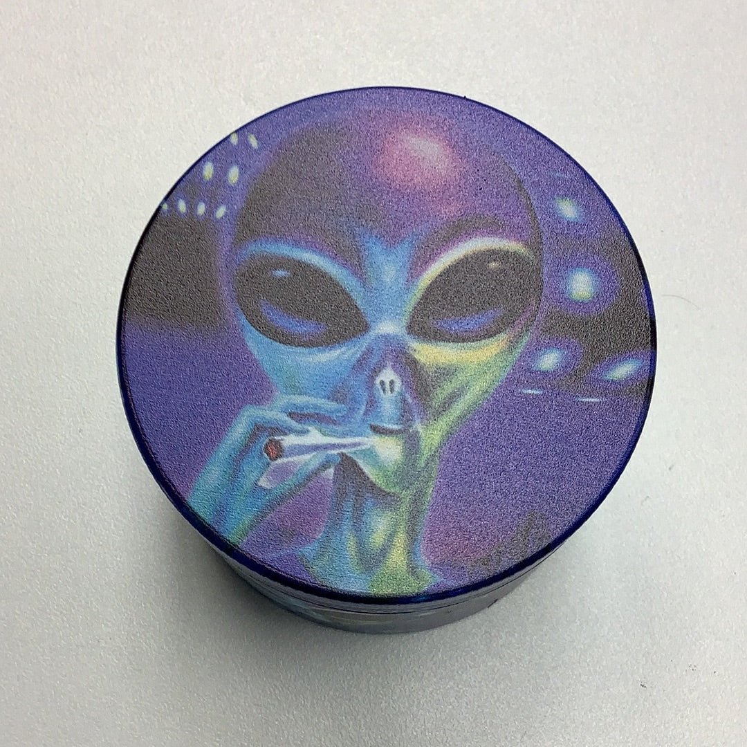 Blue Cosmic Alien Metal Grinder 2 Inch yoga smokes yoga studio, delivery, delivery near me, yoga smokes smoke shop, find smoke shop, head shop near me, yoga studio, headshop, head shop, local smoke shop, psl, psl smoke shop, smoke shop, smokeshop, yoga, yoga studio, dispensary, local dispensary, smokeshop near me, port saint lucie, florida, port st lucie, lounge, life, highlife, love, stoned, highsociety. Yoga Smokes