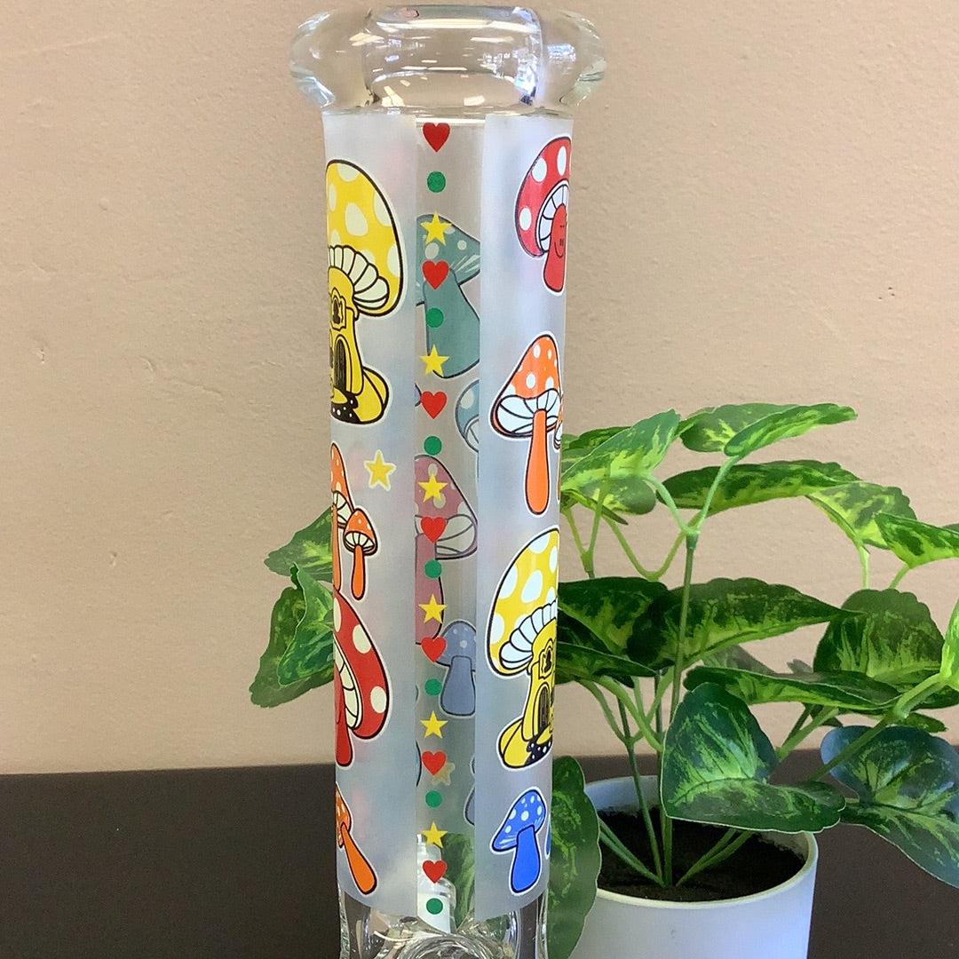 13.5" Clear W/ Glow in The Dark Multicolored Mushrooms Glass Water Pipe Heavy Duty, yoga smokes smoke shop, dispensary, local dispensary, smoke shop near me, smokeshop near me, port st lucie smoke shop, smoke shop in port st lucie, smoke shop in port saint lucie, smoke shop in florida, Yoga Smokes, , Buy RAW Rolling Papers USA, what time does the smoke shop close, smoke shop open near me, 24 hour smoke shop near me, online smoke shop