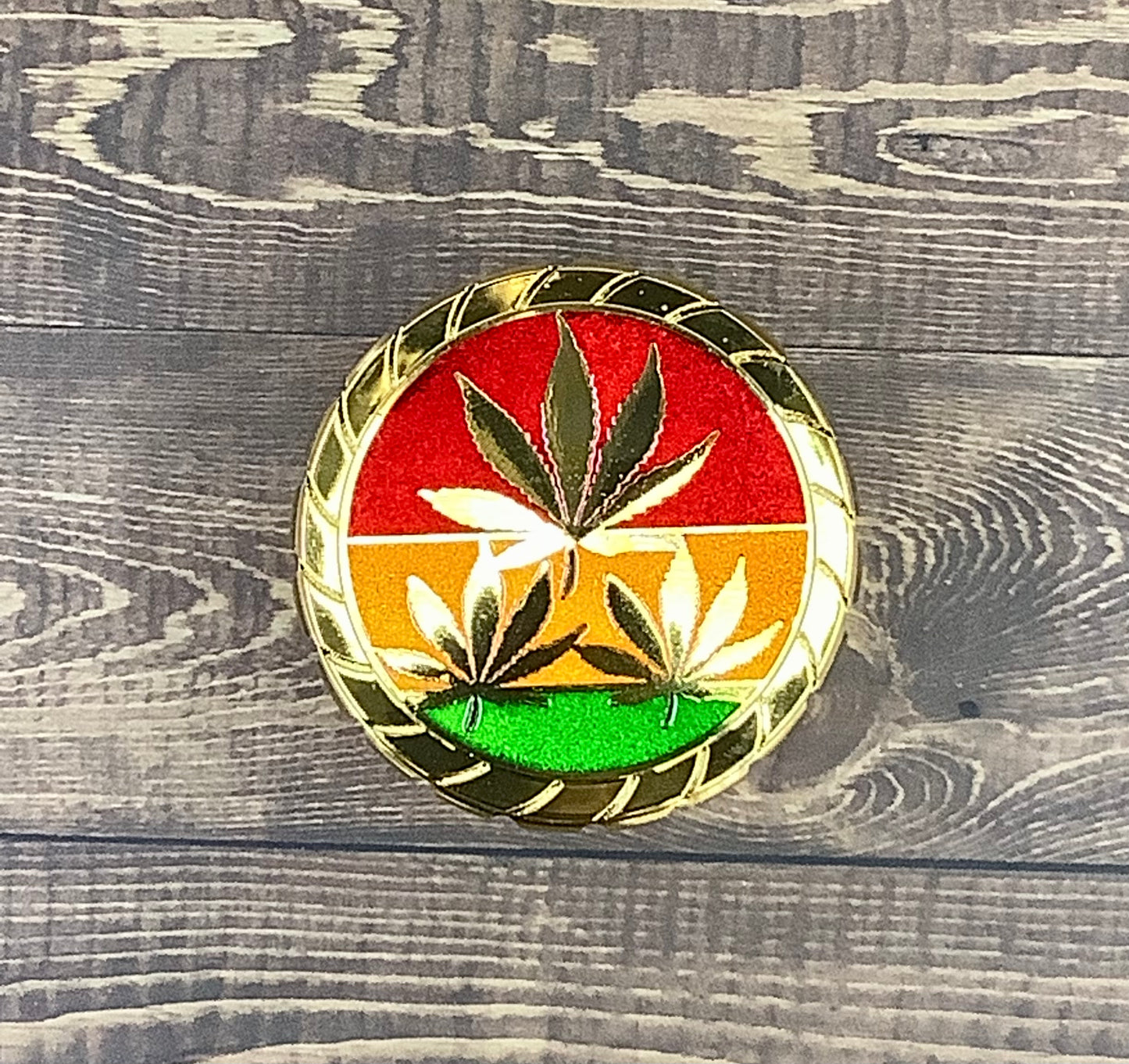 2 Inch Gold Leaf W/ Rasta Color Metal Grinder yoga smokes yoga studio, delivery, delivery near me, yoga smokes smoke shop, find smoke shop, head shop near me, yoga studio, headshop, head shop, local smoke shop, psl, psl smoke shop, smoke shop, smokeshop, yoga, yoga studio, dispensary, local dispensary, smokeshop near me, port saint lucie, florida, port st lucie, lounge, life, highlife, love, stoned, highsociety. Yoga Smokes